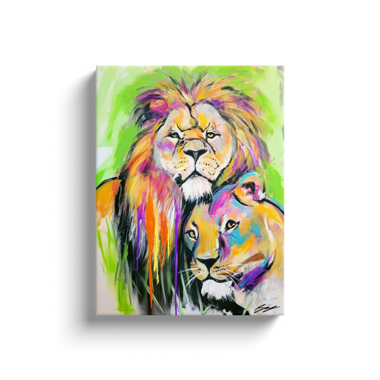 Lion Pride | Canvas Prints